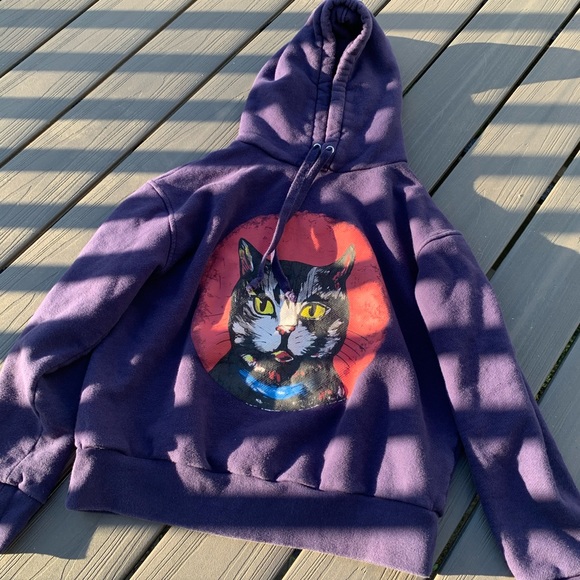 purple gucci hoodie